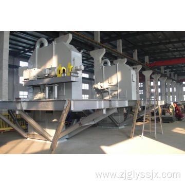 Vertical marine chain type bucket elevator